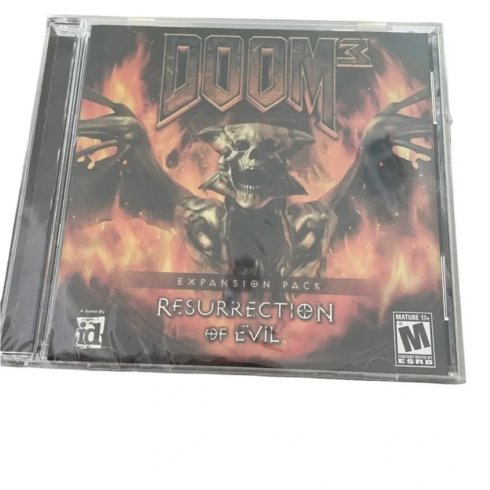 Doom 3 Resurrection of Evil (PC 2005) US Version expansion pack. New Game Sealed